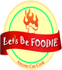 Like Let's be Foodie Logo