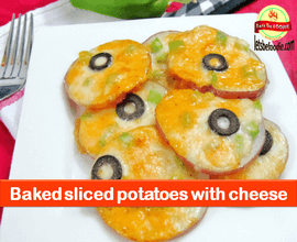 Baked Sliced Potato Recipe