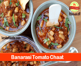 Banarasi Tomato Chaat Recipe