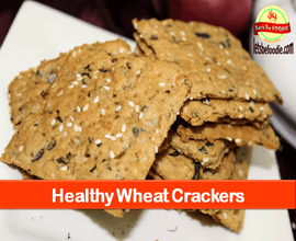 Healthy Baked Crackers Recipe