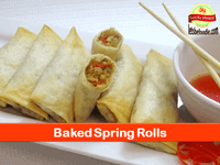 Baked Spring Rolls Recipe