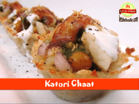 Baked Katori Chaat Recipe