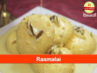 Indian Sweets Rasmalai Recipe