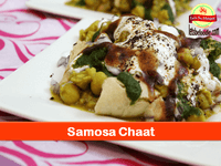 Samosa Chaat Recipe